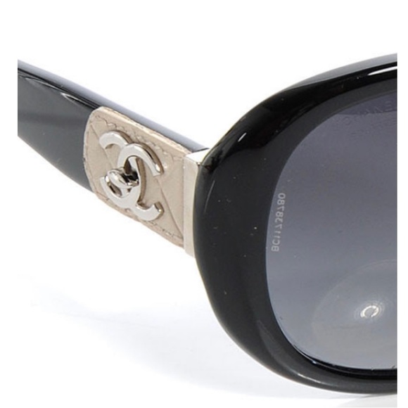 EUC BLACK CHANEL ACETATE CC TURNLOCK SUNGLASSES 5234-Q Acetate CC - Picture 13 of 15